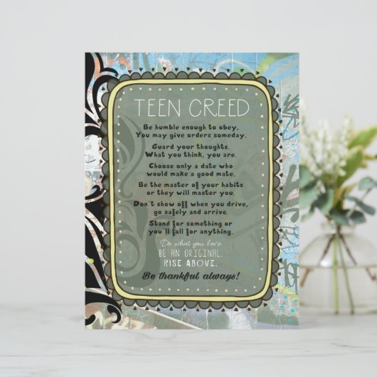 Papier Cret Ado (Debout devant)