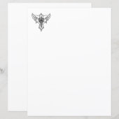 Papier Croix chrétienne (Devant / Derrière)