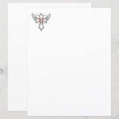 Papier Croix chrétienne (Devant / Derrière)