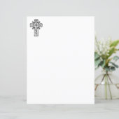 Papier Croix chrétienne orthodoxe (Debout devant)