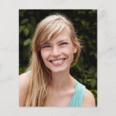 Papier croix Eucalyptus BUDGÉTAIRE | Merci de confirmatio (Dos)