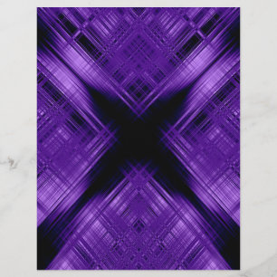 Papier Croix violette et grille