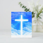 Papier Cross of Light Jesus Christ Customizable Christian (Debout devant)