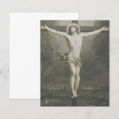 Papier Crucifixion de Jésus-Christ (Devant / Derrière)