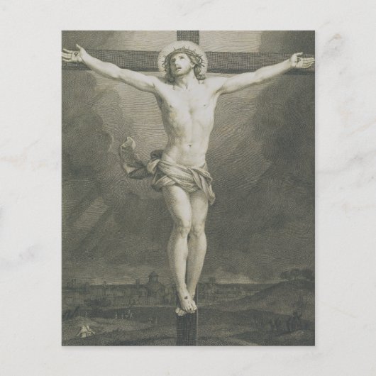 Papier Crucifixion de Jésus-Christ (Devant)