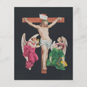 Papier Crucifixion médiévale de Jésus-Christ