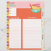 Papier Cuisine Est Une Recette D'Art Insertion - Double C (Devant)