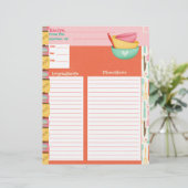 Papier Cuisine Est Une Recette D'Art Insertion - Double C (Debout devant)