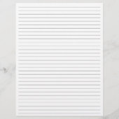 Papier Cuisine mignonne Monogramme Turquoise Floral Botan (Dos)