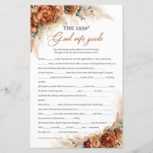 Papier Cuivre en terre cuite floral Les années 1950 Good 