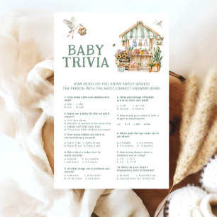 Papier Cultivé localement Farmers Marché Baby Trivia Jeu