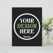 Papier custom, unique, sleek & minimalist (Debout devant)