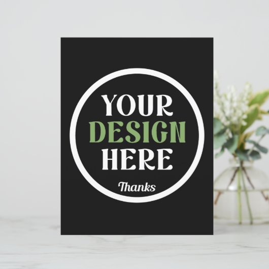 Papier custom, unique, sleek & minimalist (Debout devant)