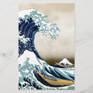 Papier Customisé La Grande vague des cadeaux Kanagawa