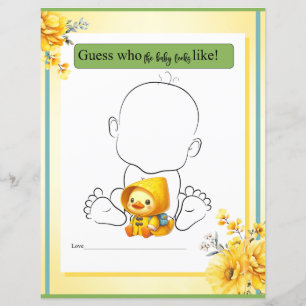 Papier Cute Bocal En Caoutchouc Qui va Bébé ressemble à u
