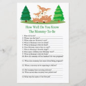 Papier Cute Deer Comme vous connaissez bien le jeu de bab (Devant)