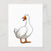 Papier Cute Duck Design Hommes sauvagine Oiseau Animaux A (Dos)
