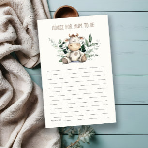 Papier Cute Farm Cow Folioks Pour Baby shower