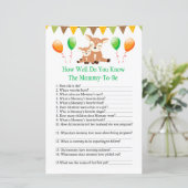 Papier Cute fawn Comme vous connaissez bien le jeu de bab (Debout devant)