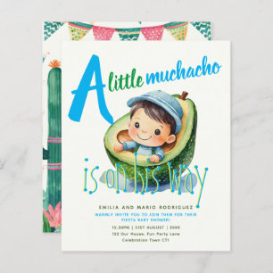 Papier Cute Fiesta Boy Baby shower Muchacho BUDGET