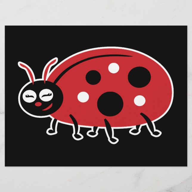 Papier Cute Ladybug (Devant)