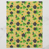 Papier Cutesy Luck for Irish Word Search Game (Dos)