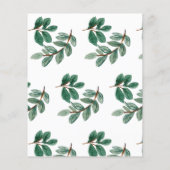 Papier Cutie | Baby shower de conseils sur les prévisions (Dos)