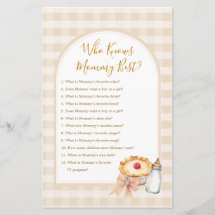 Papier Cutie Pie Pastel En vichy Qui Connaît Mommy Meille