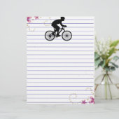 Papier Cycliste (Debout devant)