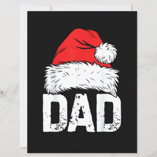 Papier Dad Santa Christmas Family Matching Pajamas Papa F
