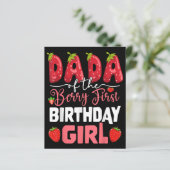 Papier Dada of the Berry Premier anniversaire de Girl Str (Debout devant)