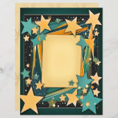 Papier d'aéronef stationnaire (Devant / Derrière)