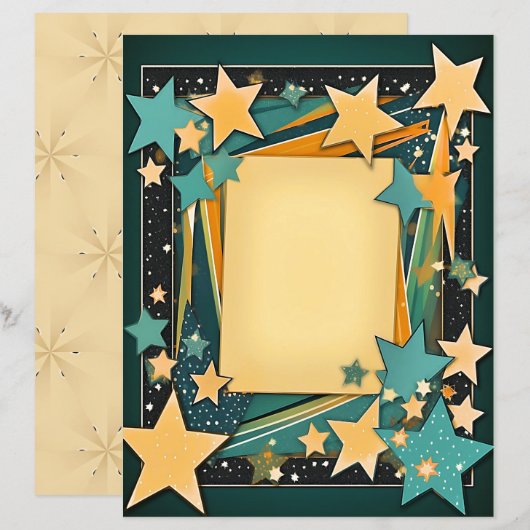 Papier d'aéronef stationnaire (Devant / Derrière)