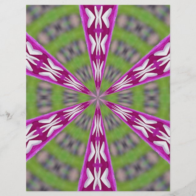Papier Dahlia Kaliediscope (Devant)