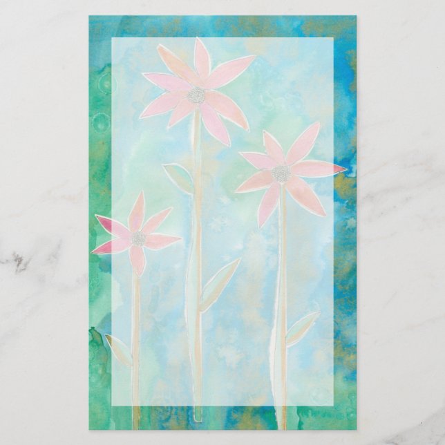 Papier Dainty Daisies III (Devant)