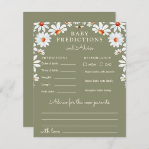 Papier Daisy Baby Predictions et conseils