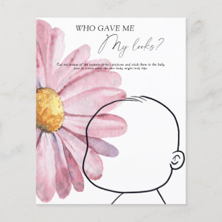 Papier Daisy - Who gave me my looks baby game