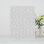 Papier Damas de crème (Debout devant)