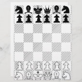 Papier Damier classique (Devant / Derrière)