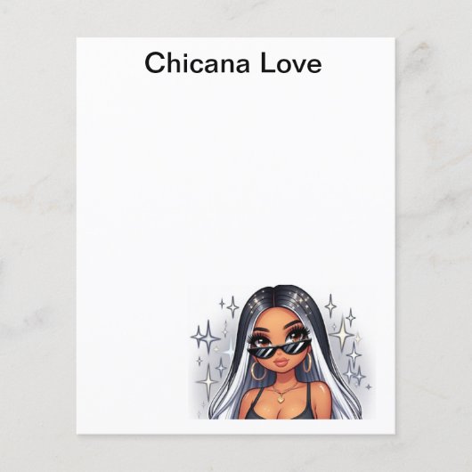 Papier d'amour Chicana (Devant)
