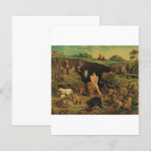 Papier Daniel dans la fosse aux lions (Devant / Derrière)