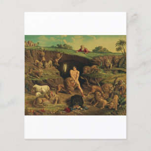 Papier Daniel dans la fosse aux lions