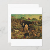 Papier Daniel dans le Den des Lions (Devant / Derrière)