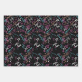 Papier d'anniversaire Rock and Roll (Devant 3)