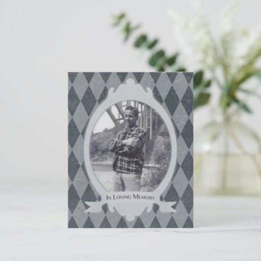 Papier dans la mémoire amoureuse funéraire service (Debout devant)