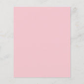 Papier Danseur du ventre rose (Dos)