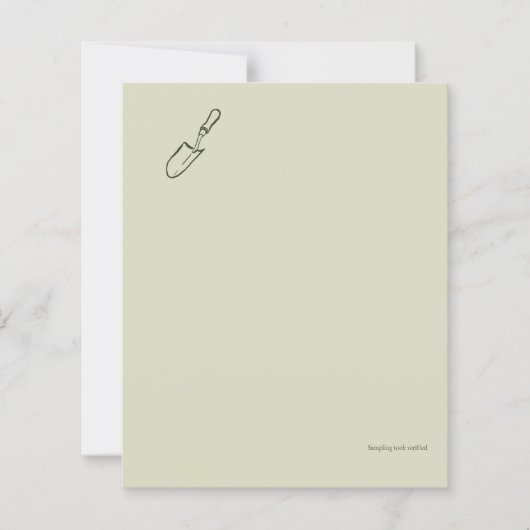 Papier Dark Academia Botany Garden Reader Gift (Devant)