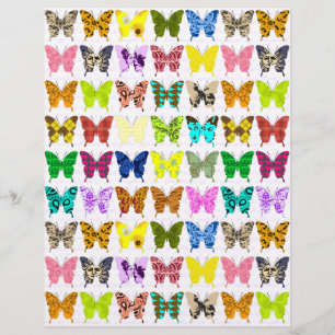 Papier d'art collage papillon