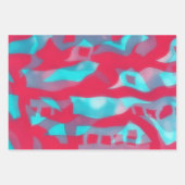 Papier d'artisanat d'art Abstrait rose multicolore (Devant 2)