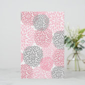 Papier d'artisanat rose Gris Dahlia (Debout devant)